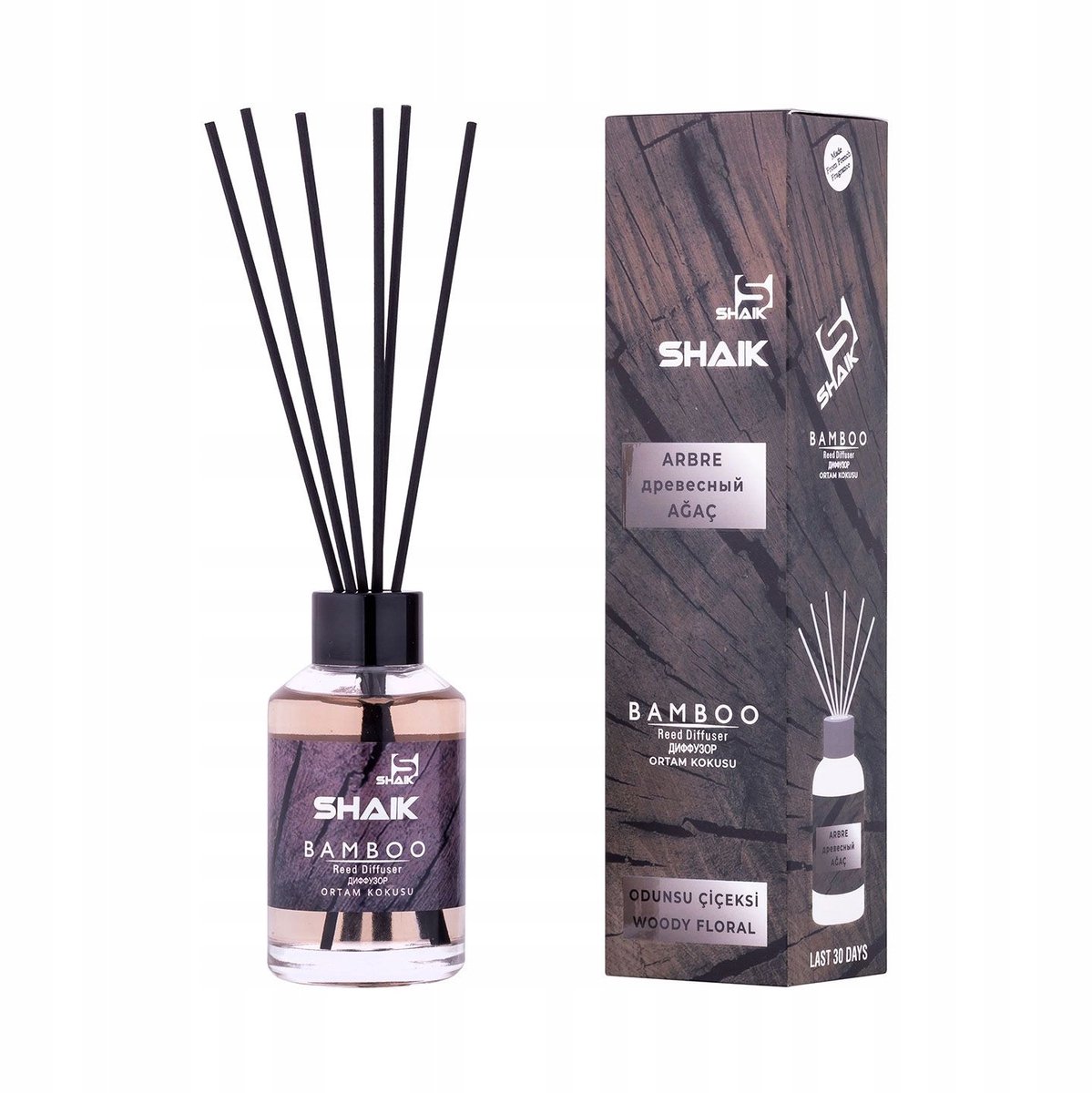 SHAIK Bamboe Drzewo Geurverspreider met Stokjes - 115 ml