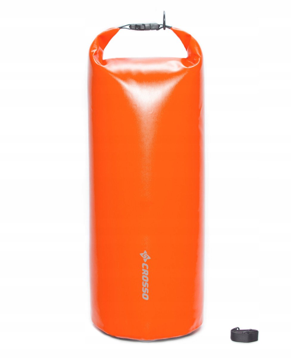 Crosso Dry Bag Oranje transparante Transportzak 60L