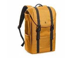 Tomtoc VintPack-TA1 Vintage rugzak - 16" laptop, 22L, geel