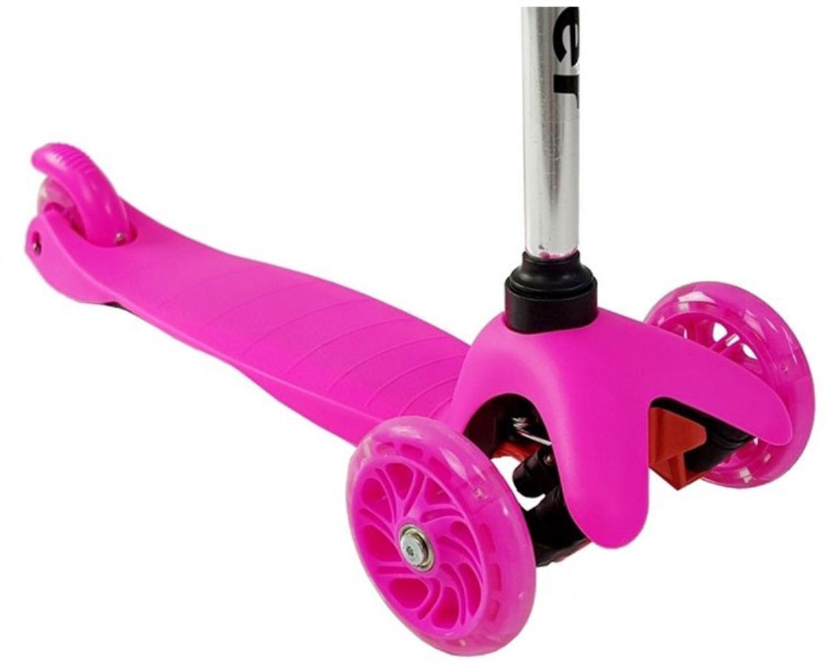 Yar Steppie - Kinderstep - Step 2-6 Jaar - 3 Lichtgevende Wielen - Meisjes - Roze — afbeelding 11