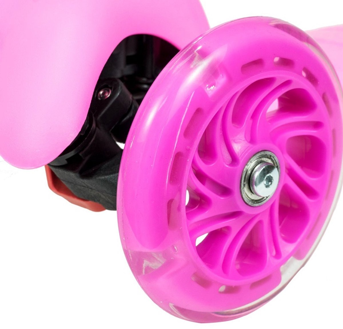 Yar Steppie - Kinderstep - Step 2-6 Jaar - 3 Lichtgevende Wielen - Meisjes - Roze — afbeelding 14