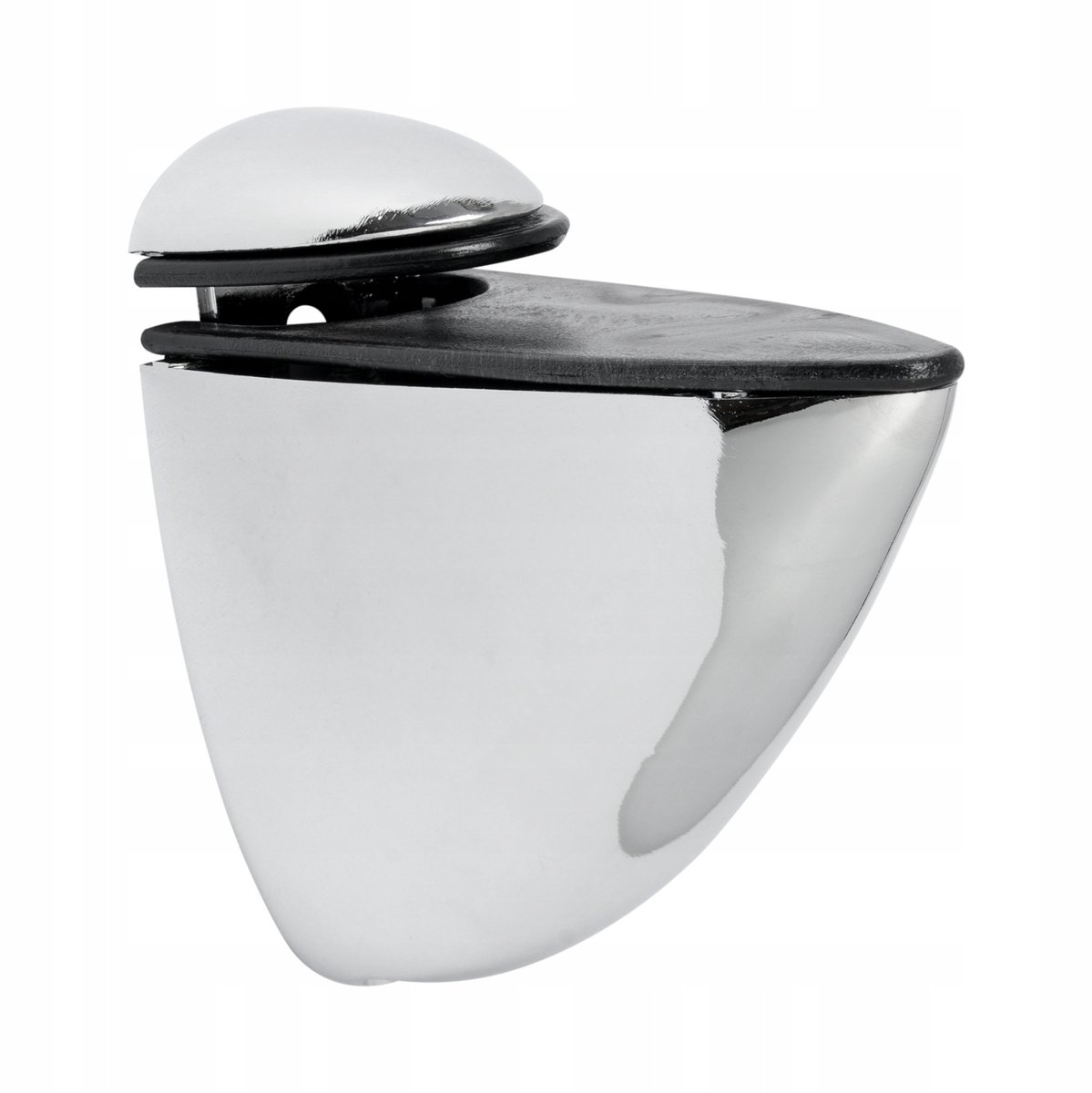 Glazen Plankdrager MAXI Chroom - P1511