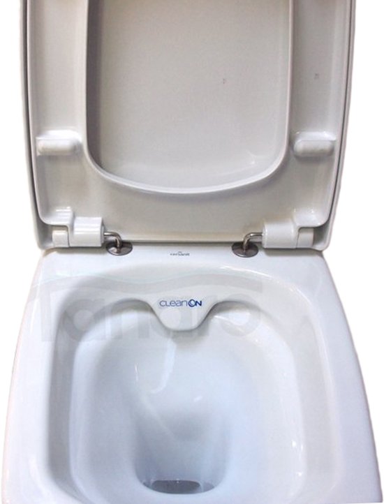 TATAY WC Bril Duroplast Universeel Compatibel Met Ovale Toiletten Eenvoudig Afneembaar Voor Reiniging Sterk Antibacterieel Snelle Installatie Vorm Model Comfort Donkergrijs 2928909970