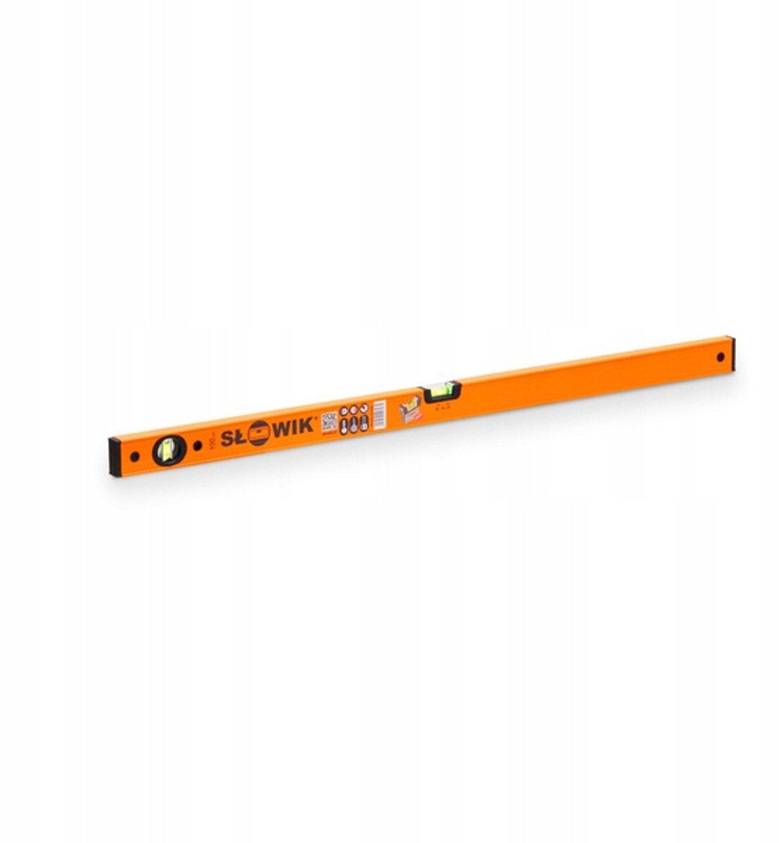 Słowik Waterpas Oranje 150cm met 2 libellen