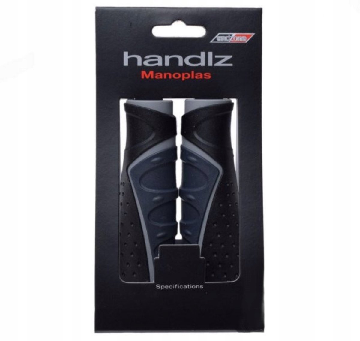 Velo Ergonomische Gel Fietshandvatten Zwart-Grijs