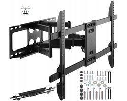 Draaibaar TV-muurbeugel voor LG OLED65BX3LB, 60kg, 160° draaihoek