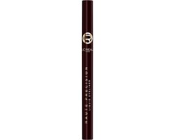 L'Oréal Paris Haute Precision Eyeliner - Bordeaux Cashmere - 0,01mm Veerkrachtige Felt Tip Liner - Bordeaux