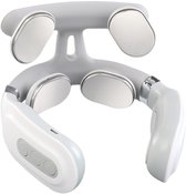 4-Hoofd Cervicale Massager Sterkte Aanpassing USB Opladen Intelligente Voice Verwarming Nek Massager Nekverzorging