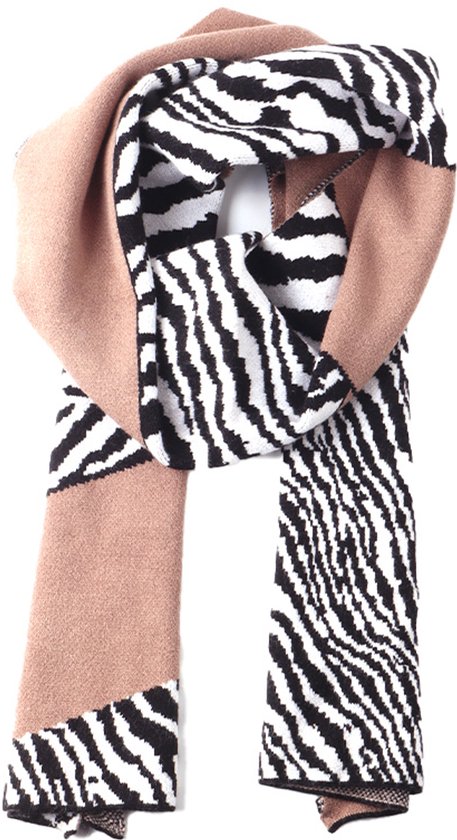 Foulard Giuliano - Zebra - Taupe