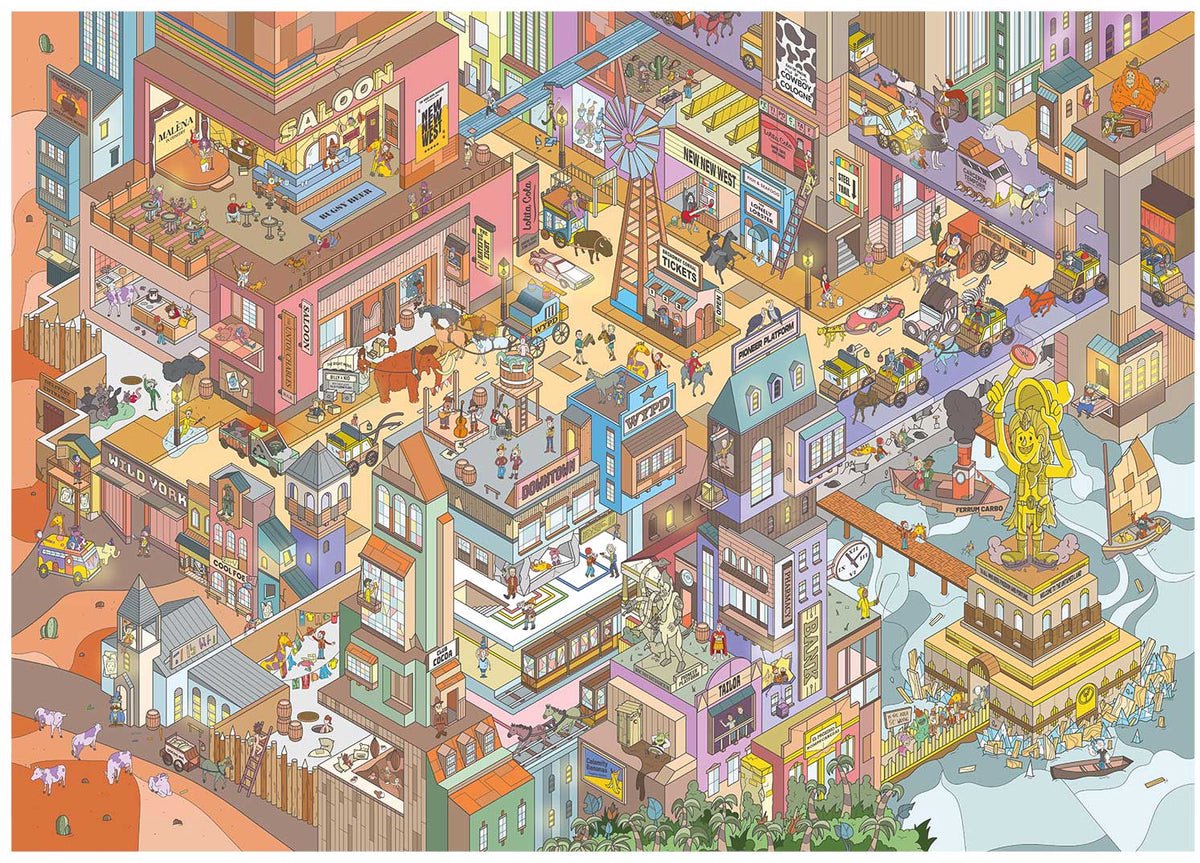 Puzzle in a Bag - City Escape Puzzel 1000 Stukjes - Escape Room Puzzel voor Volwassenen - Ideaal cadeau voor puzzelaars die van een uitdaging houden — cadeau in Spellen & Speelgoed - foto 2