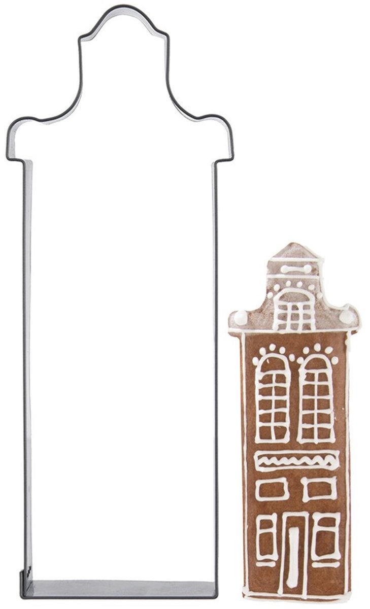 Orion - Koekjes Uitsteker - Huisvorm - Roestvrij Staal - 14 cm