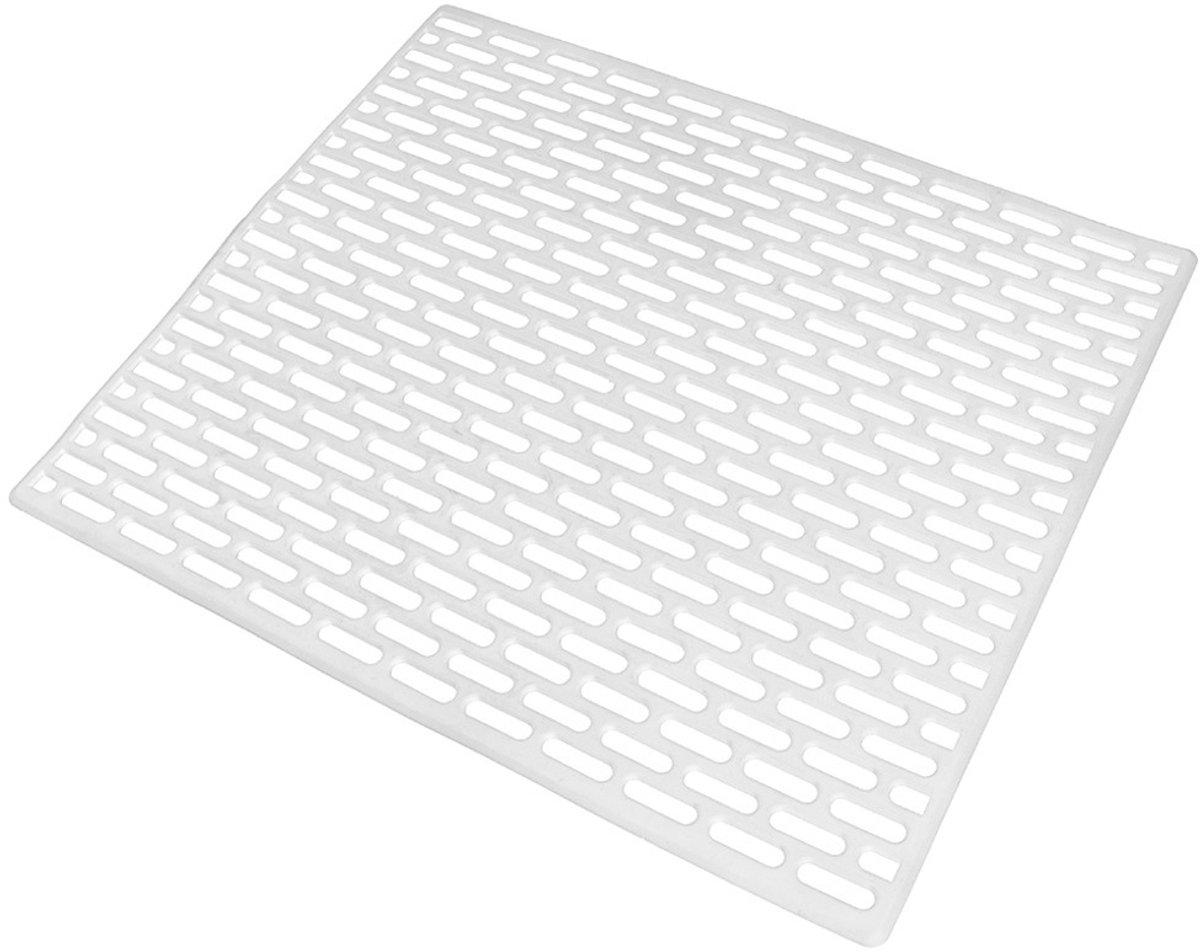 Orion - Zinkmat - 33x28cm - Wit - Elastaan en Waterbestendig