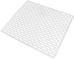Orion - Zinkmat - 33x28cm - Wit - Elastaan en Waterbestendig