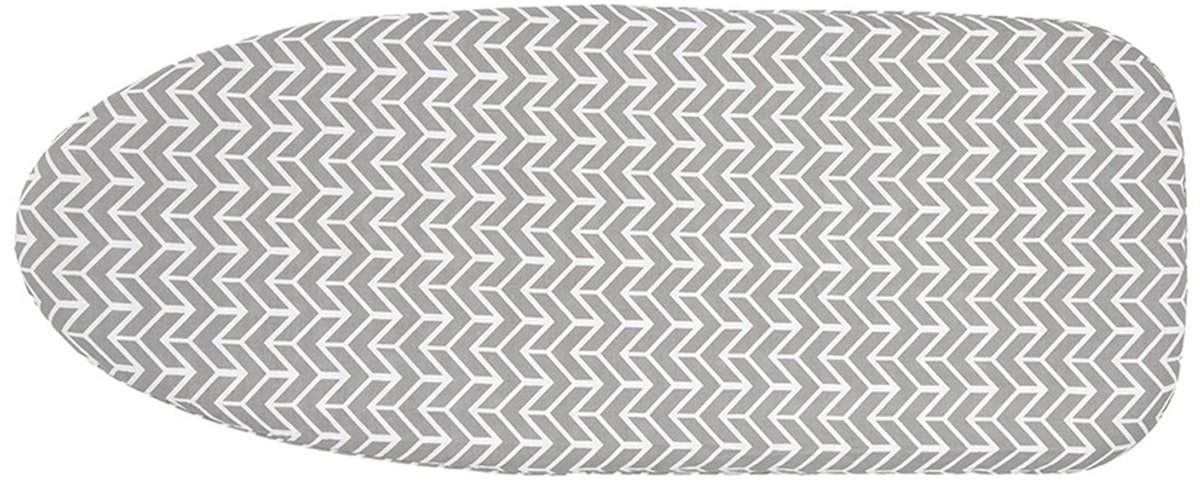 Orion Serie - Katoenen Strijkplankhoes - 77x31 cm - Grijs - Geometrisch Patroon
