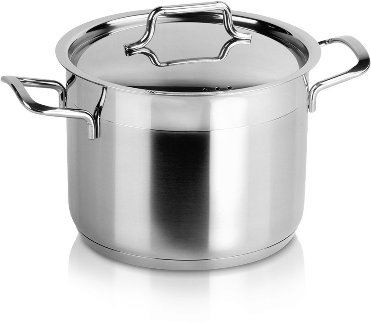 Orion Anett Serie - Roestvrijstalen Pan - 18 cm - 3,5 l - Inclusief Deksel