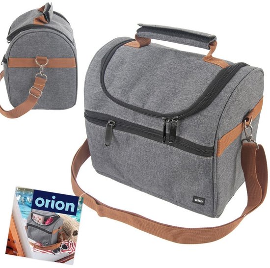 Koeltas Grijs 5,5 l - Lunchtas - Koeltasje - Geïsoleerde - Koelbox van KOEL — afbeelding 5