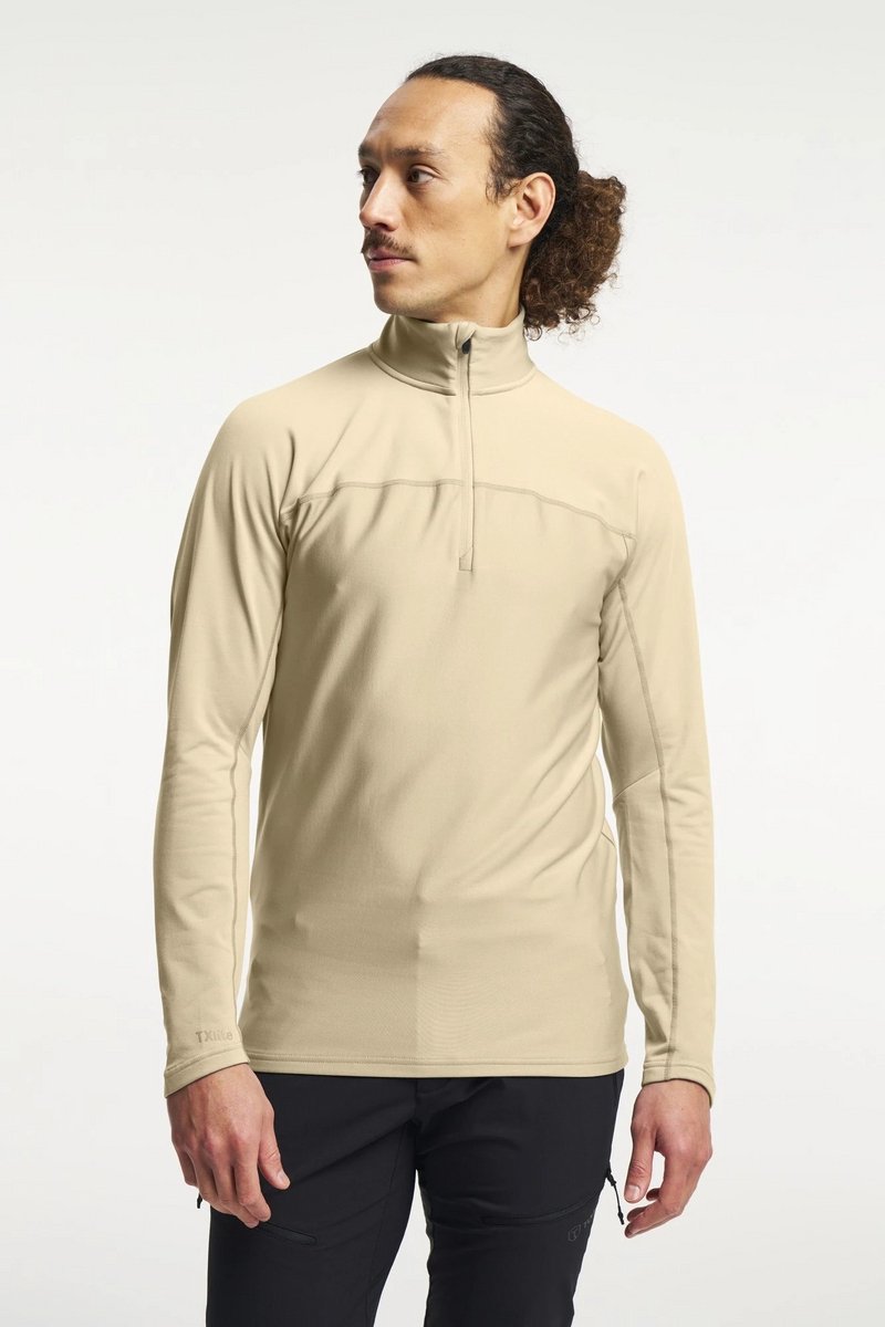Tenson Txlite Base Half Zip Men Grijs