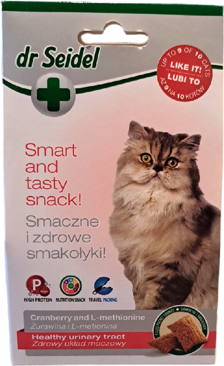 Dr Seidel snacks voor katten - gezonde urinewegen