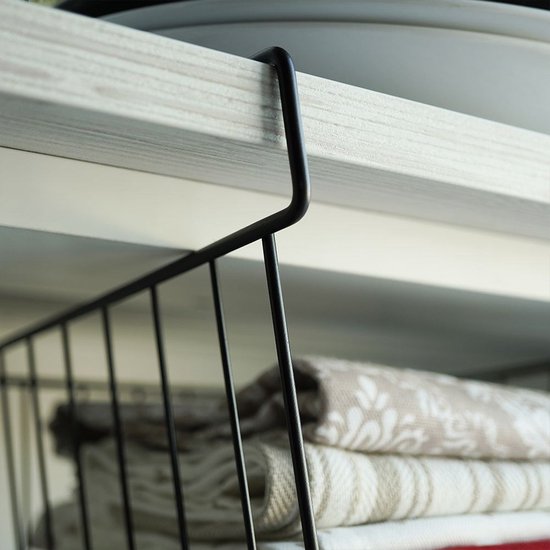 Onder plank opbergmand, hangende kast opbergmand organizer