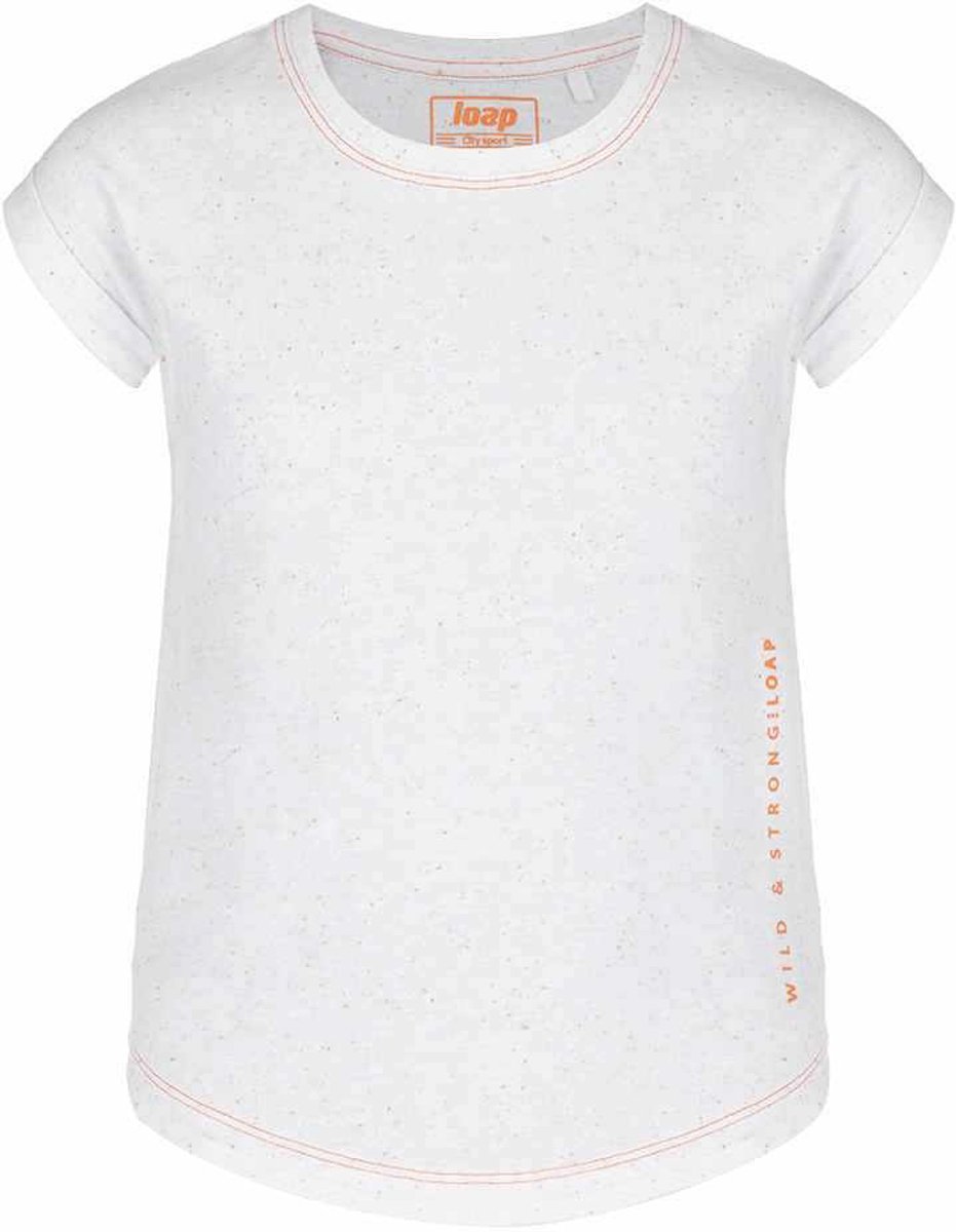 Kinder T-shirt Loap Bua Wit - 158