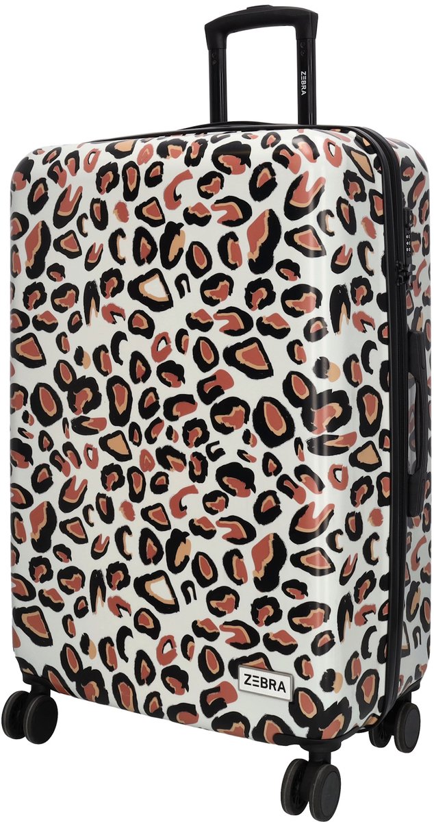 Zebra Trends Travel Koffer 28 Inch - Grote maat - L - Hardcase - Reizen - Luipaard