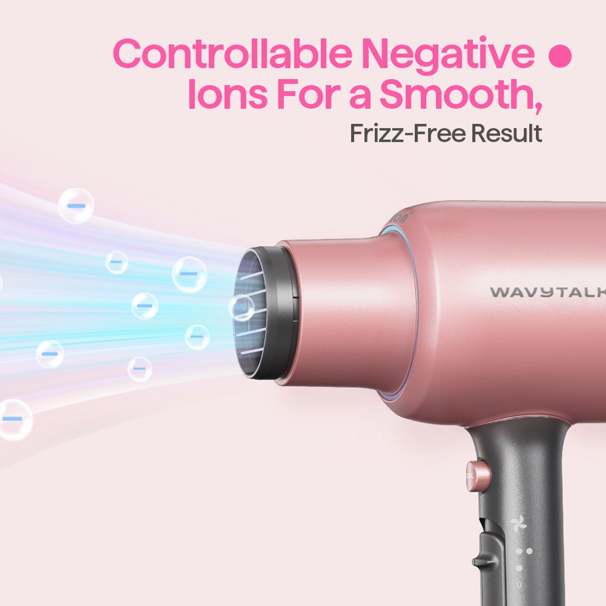 Wavytalk Blown Away - Ionic Hair Dryer - Krachtige Föhn met - afbeelding 3
