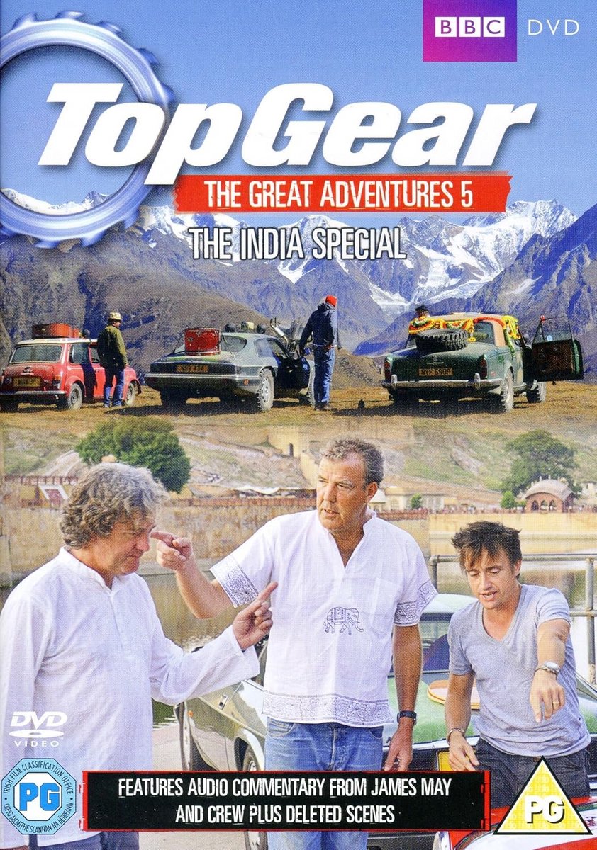 Indiase Avonturen DVD - Top Gear Special