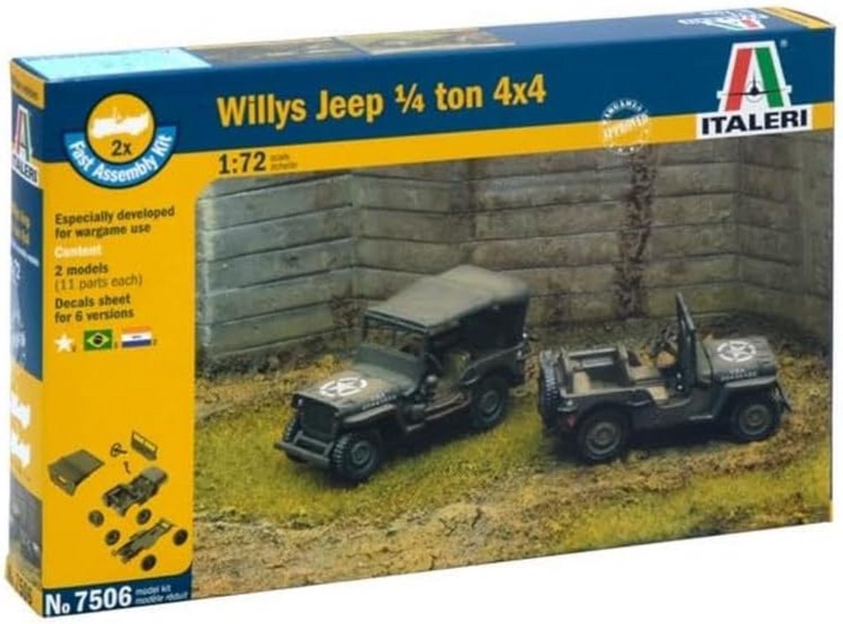 1/4 Ton 4x4 Truck Bouwpakket