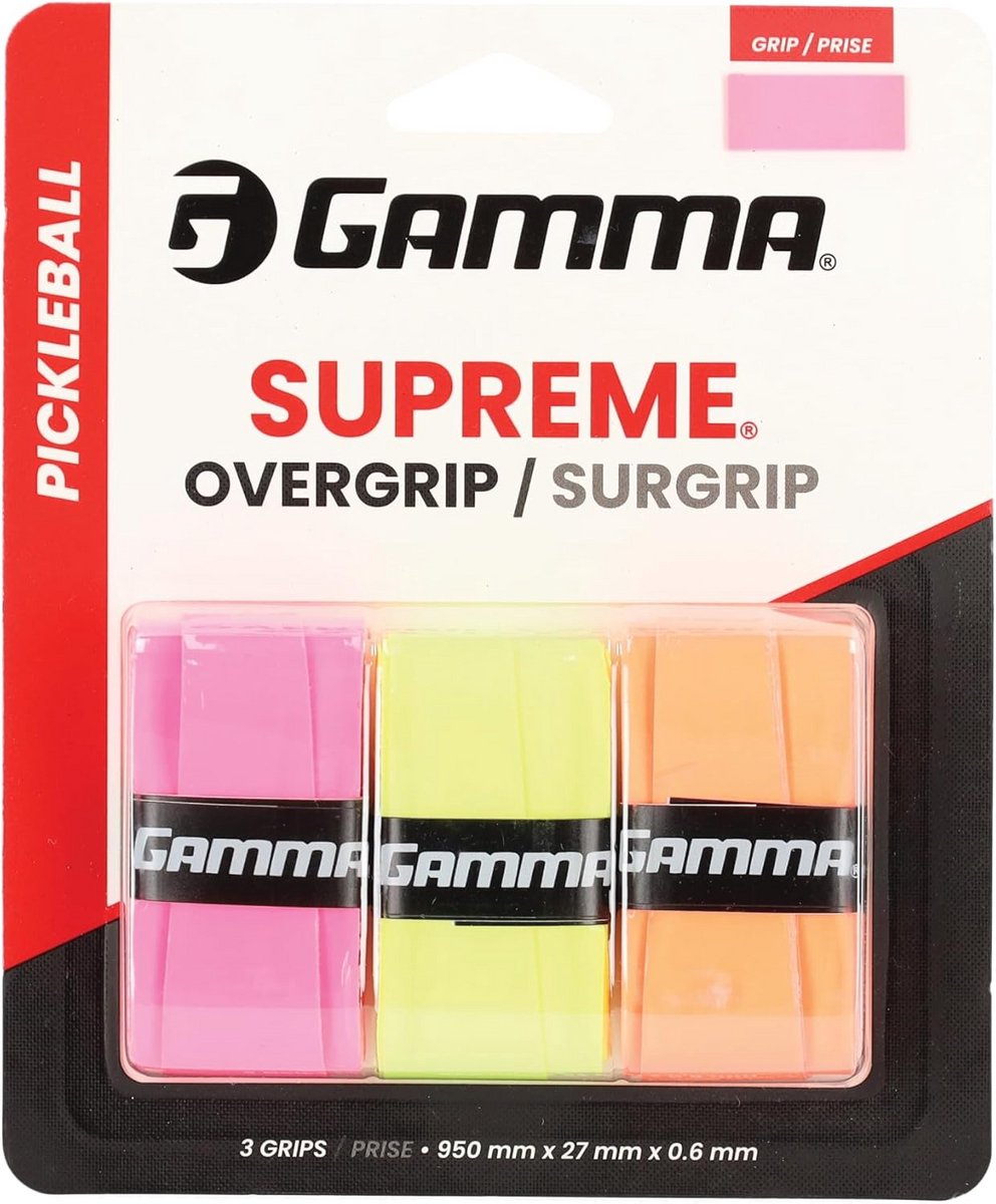Diverse Neon Pickleball Overgrip - 31 Inch Duurzaam en Absorberend