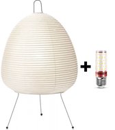 YUNA® Lampe de sol en papier de riz japonais - Lampe de table LED lanterne - Lampe en papier de riz - Lampe de table de salon - Lampe de sol de chambre à coucher