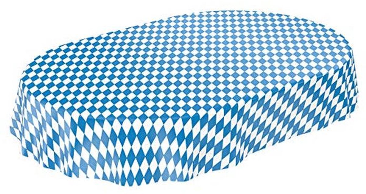 Afwasbaar Tafelkleed met Beierse Ruiten voor Binnen en Buiten, 240 x 140 cm