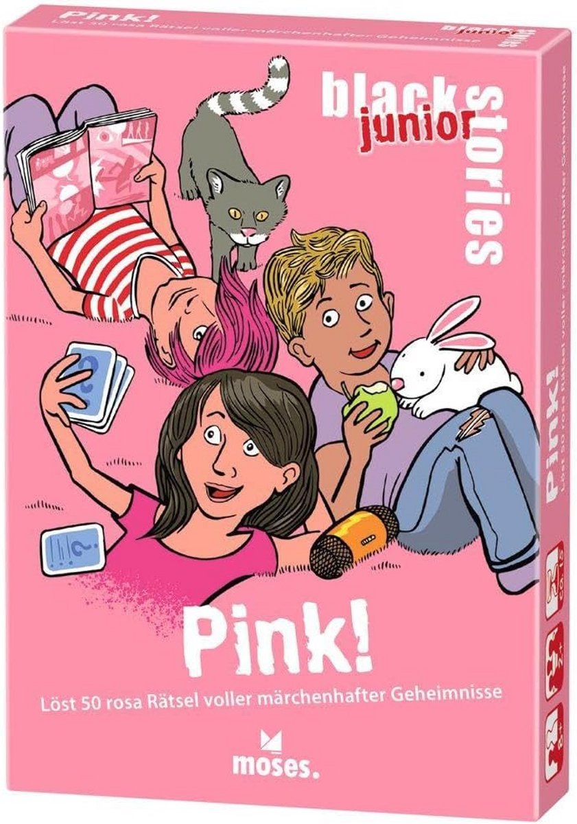 Griezelvrije Raadselverhalen voor Kinderen: Lost 50 Spannende Roze Puzzels
