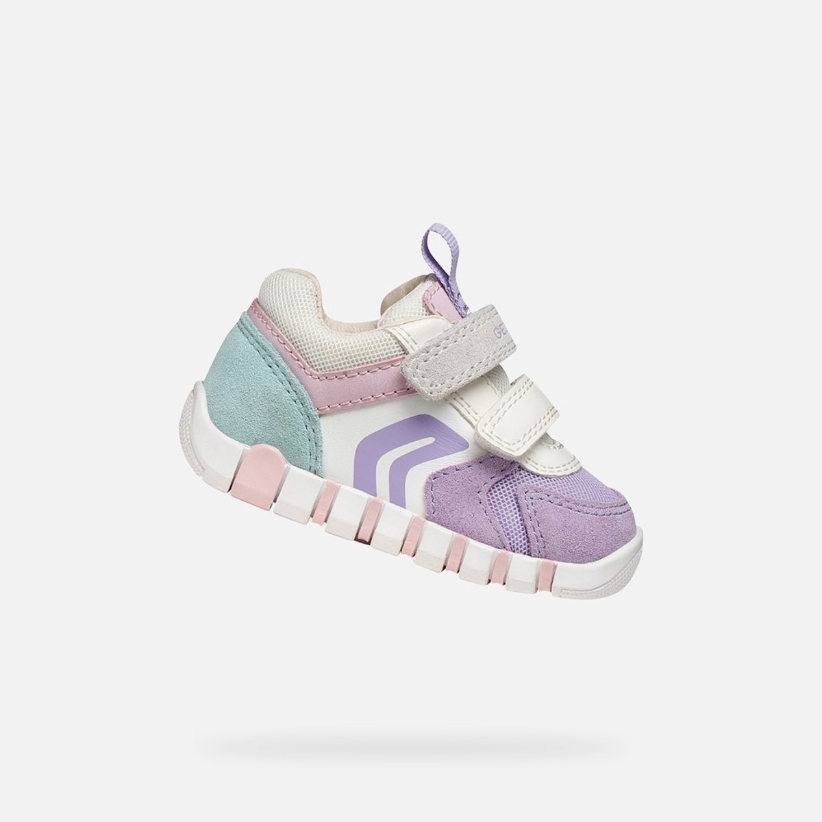 GEOX IUPIDOO DREUMES Sneakers - LILA/WIT - Maat 26