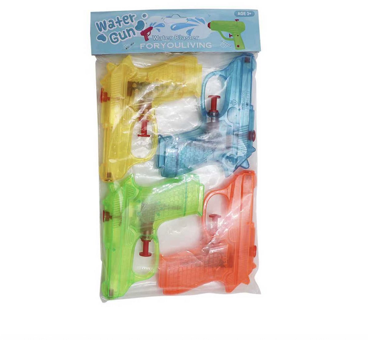 Foryouliving Mini Waterpistool - 4 stuks - Waterspeelgoed - Buitenspeelgoed - Speelgoed Kinderen — afbeelding 2