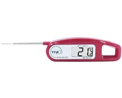 Wetterinstrumente TFA Klapp-Einstichthermometer (rot)