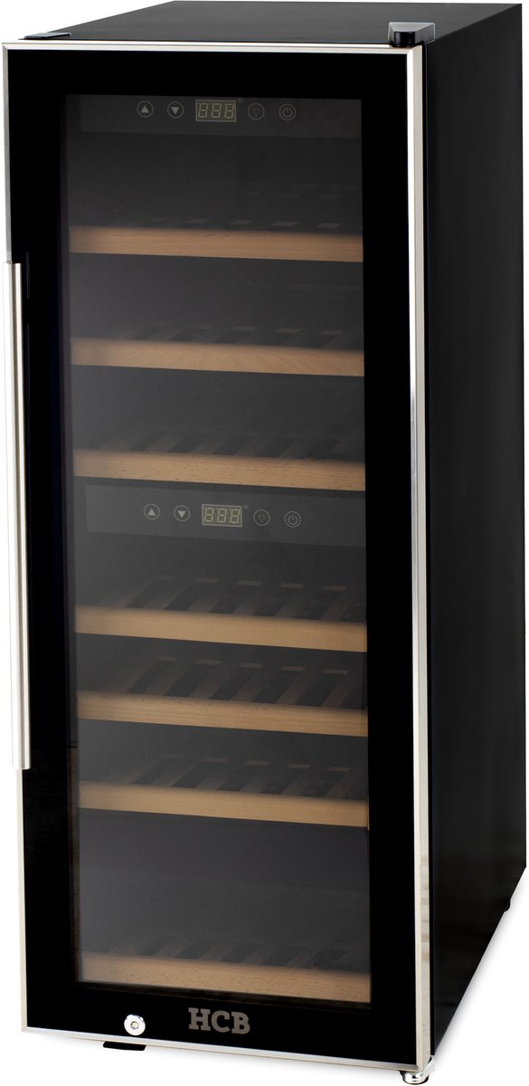 HCB - Professionele luxe Wijnkoelkast met 2 zones - 38 - HCB® - €658,99
