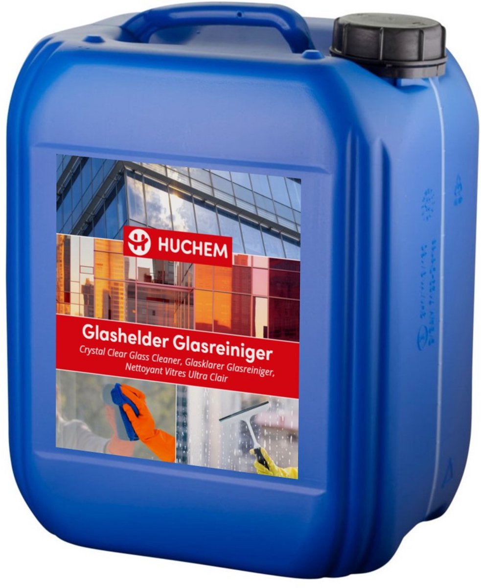 Glashelder | Glasreiniger | 10L | Professional | Multifunctioneel | Ramen | Glas