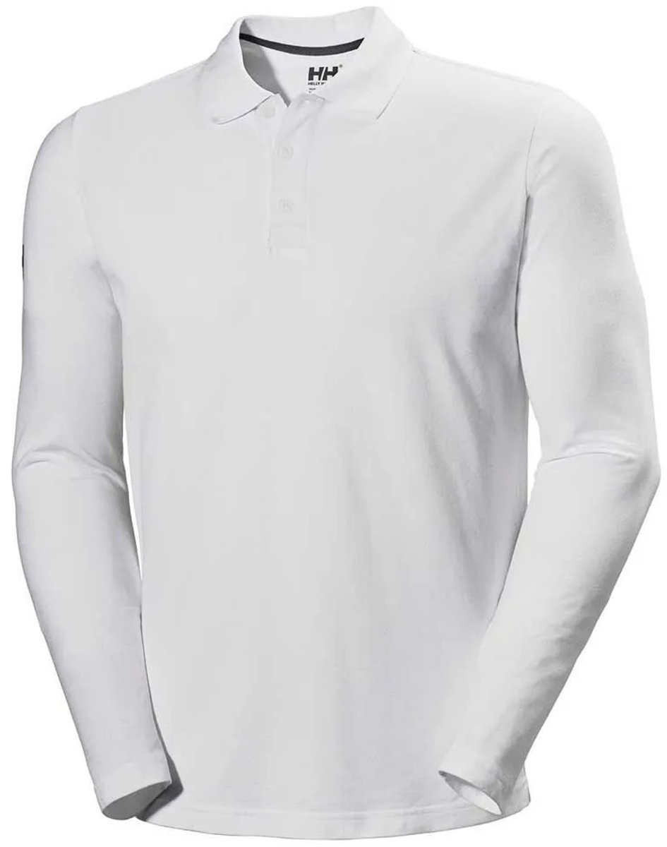 Helly Hansen Crewline Lange Mouw Poloshirt Wit M Man