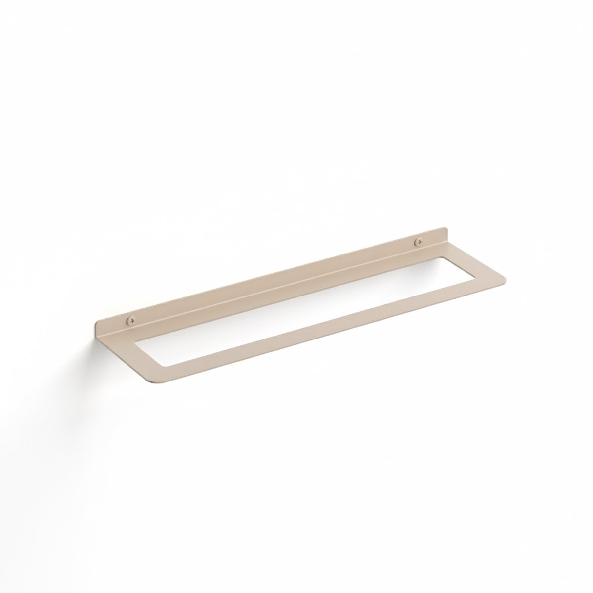 Blitzdeco Wijnfleshouder Wand Staal Beige – Wijnrek