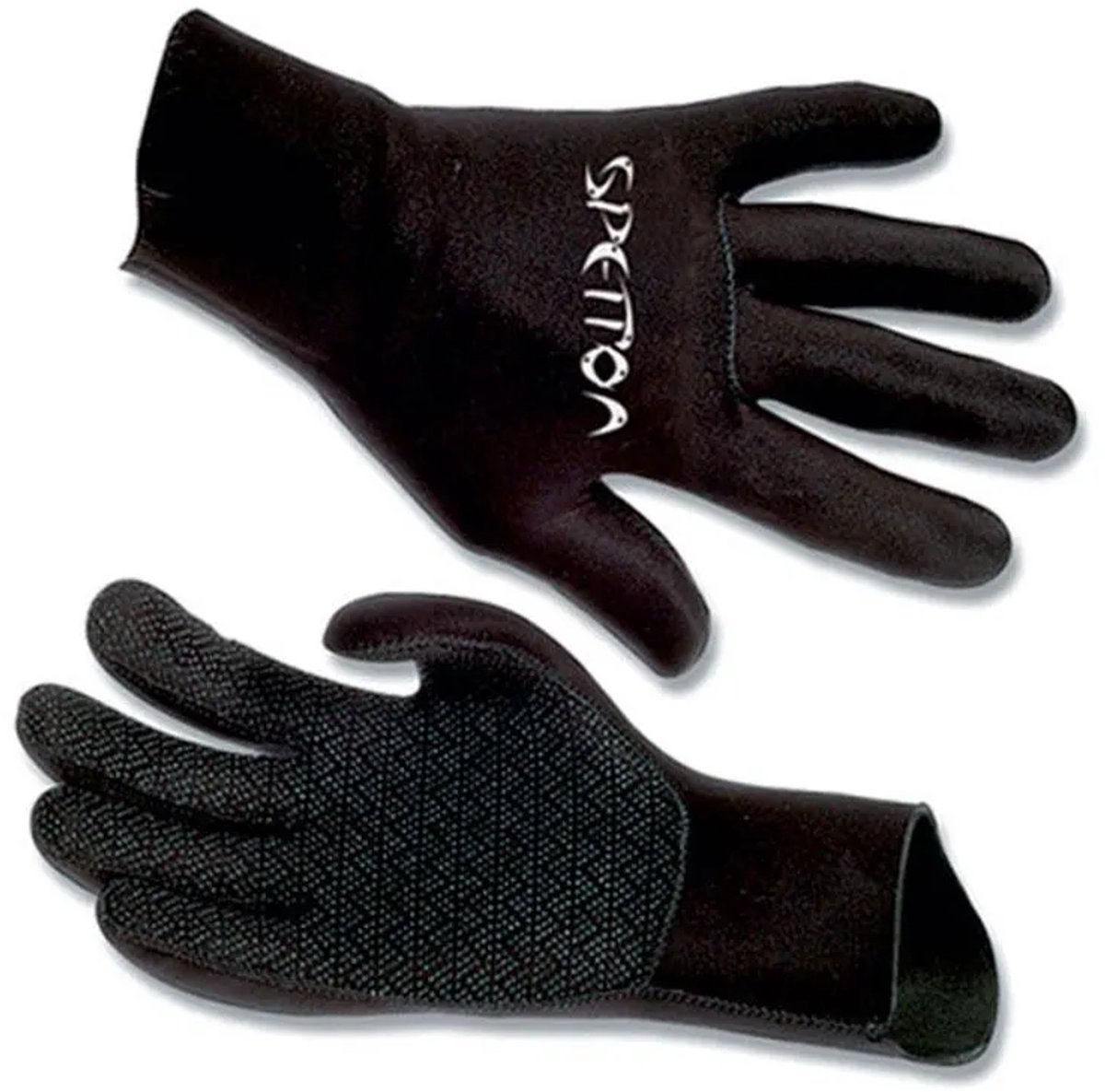 Spetton S 1000 Extra Elastan 5 Mm Handschoenen Zwart XS-S