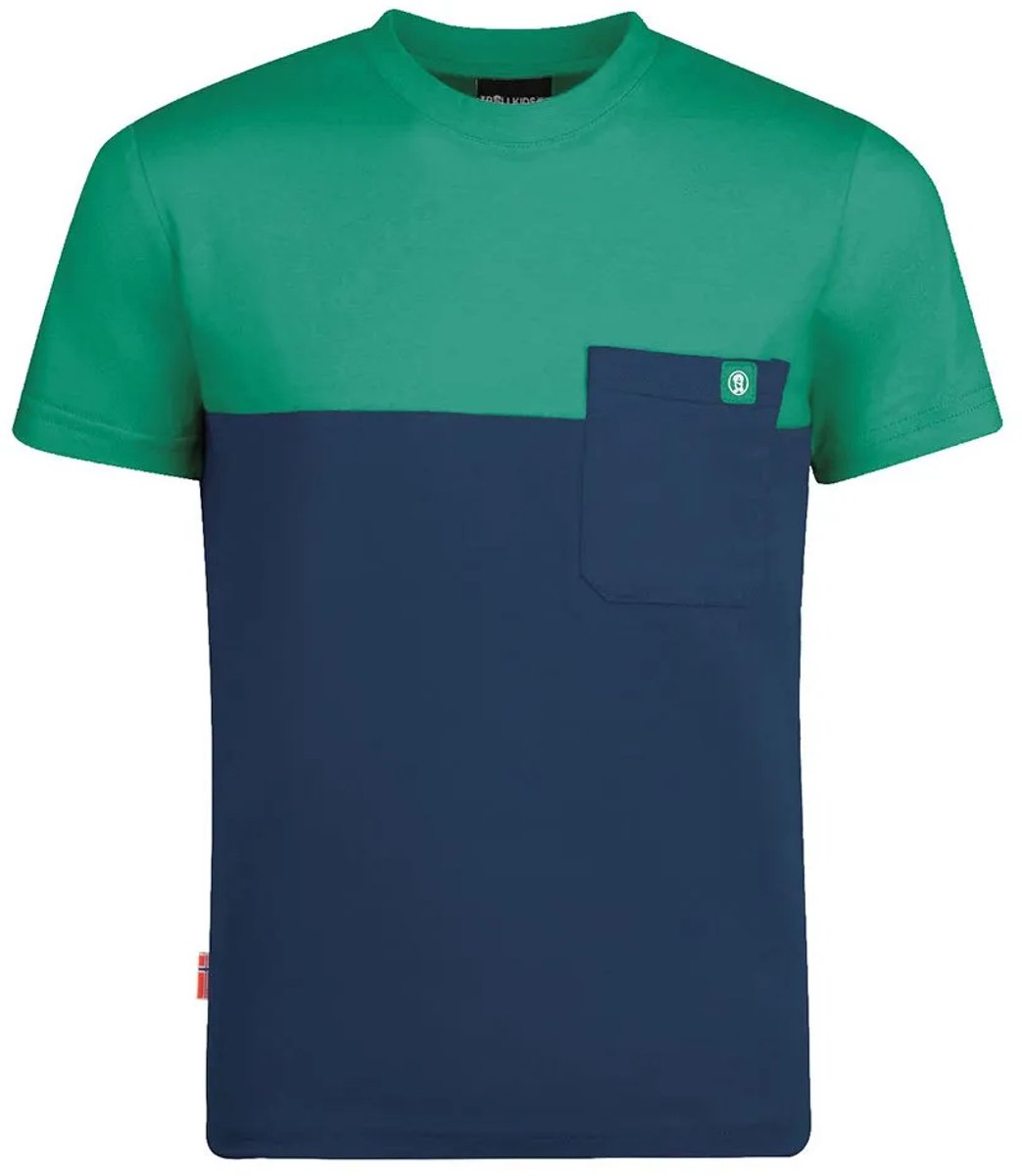 Trollkids Bergen T-shirt Met Korte Mouwen Groen 140 cm Kinderen