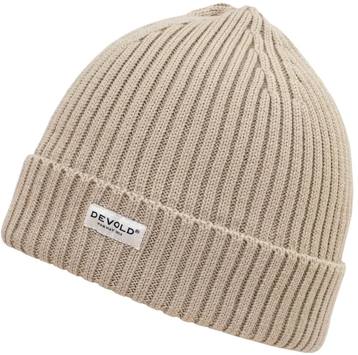 Devold Of Norway Skolma Merino Muts Beige 58 cm Man,Vrouw