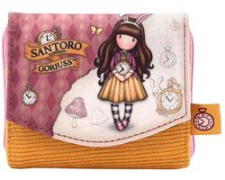 Santoro London Gorjuss Even Een Seconde Portemonnee Oranje Kinderen