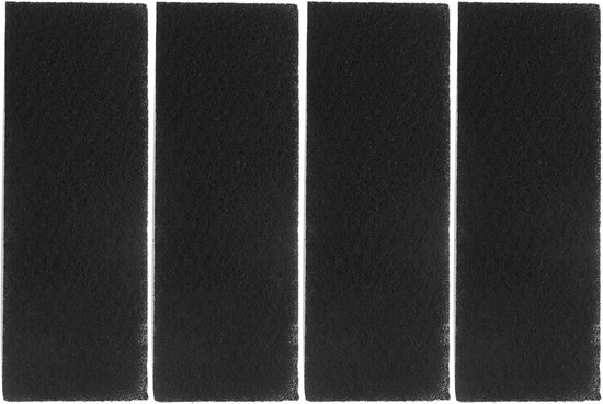 4 Stuks Kattenbakfilter – Actieve Kool + Zeoliet – Geurbestrijding – 30 Dagen Effectief – Universeel – Vervangend Filter Voor Kattenbak Met Kap