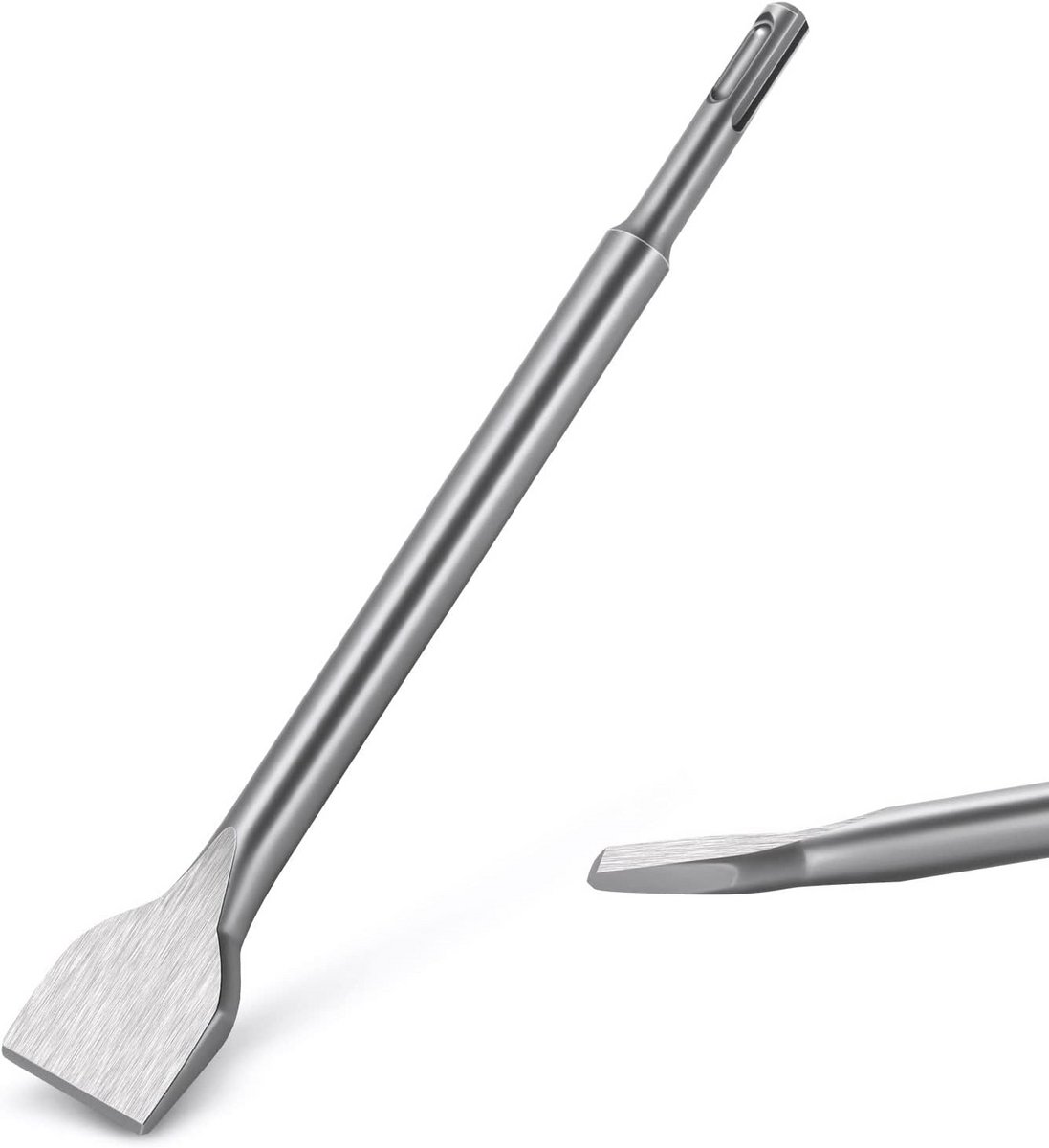 SDS Plus beitel 250mm x 40mm breed voor tegels, roest en beton