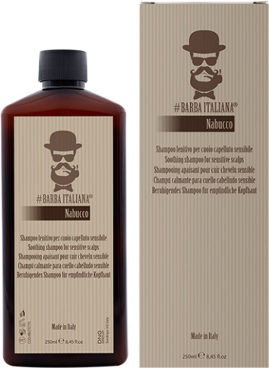 Barba Italiana Nabucco - Soothing Shampoo For Dry Hair And Sensitive Scalp