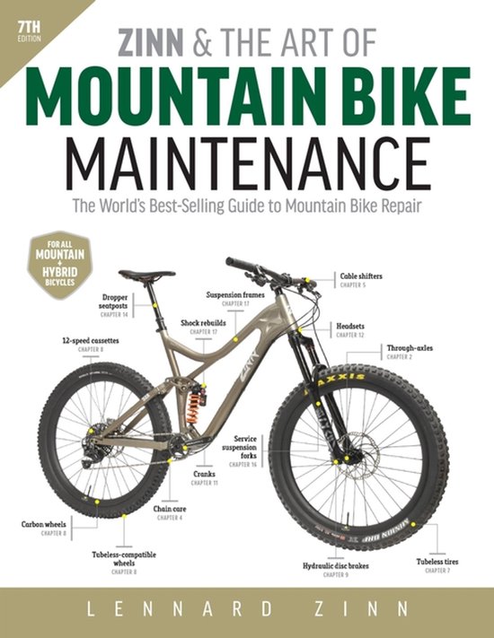 Zinn and the Art of Mountain Bike Maintenance, 7th Edition - cover