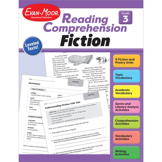 Reading Comprehension: Fiction- Reading Comprehension, Ficti ... - cover