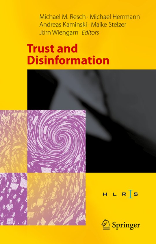 Trust and Disinformation - cover