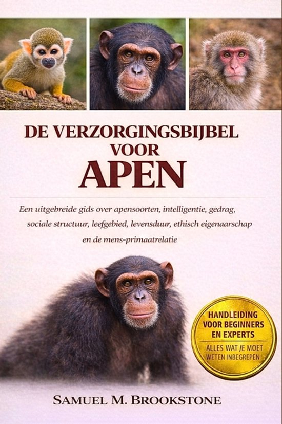 de Verzorgingsbijbel Voor Apen - cover